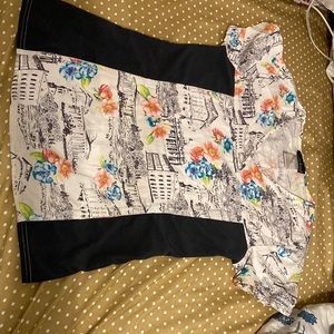 Cherokee floral scrubs